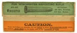 Excellent Early Winchester 1890's Full Square Corner Box 40-60 Central Fire Ammo - 1 of 7