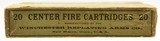 Rare 1890's Picture Box Winchester 40-70 Ballard Rifle Ammo Full Paper - 7 of 8