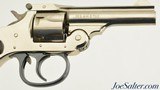 Excellent H&R Premier Nickel Top Break 32 Double Action Revolver - 3 of 10