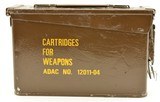 British Sealed Ammo Can 7.62mm Ball L2A2 LNK 200rds Ammo - 2 of 3