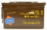 British Sealed Ammo Can 7.62mm Ball L2A2 LNK 200rds Ammo - 1 of 3