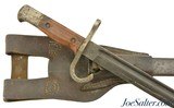 Rare Japanese M1897 Type 30/38/99 Arisaka Rifle Bayonet Jinsen - 1 of 13