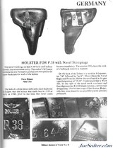 WWII German Extremely Rare Kriegsmarine P.38 Holster - 8 of 8