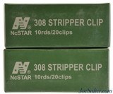 NcStar 10 Round .308/7.62 x 51 Stripper Clips - 20 ea. - 1 of 3