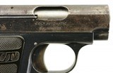 Colt Model 1908 Vest Pocket Pistol with Audley Holster - 4 of 15