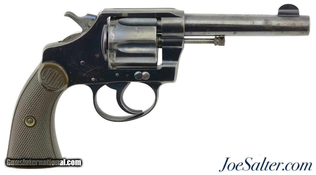 Colt Police Positive 1st Issue .38 New Police Revolver 1906