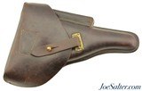 Rare WWII Portuguese M1943 P.08 Holster - 1 of 5