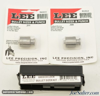 Lee Breech Lock Bullet Sizer Kit with .309/.311 Sizers
