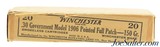 Full Sealed! Box Winchester 30 Government 1906 Ammo 150 Grain Full Patch - 2 of 4