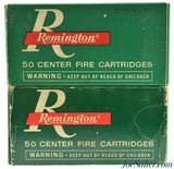 Two Full Boxes Remington 38 S&W Ammo 146 Grain Lead 100 Rounds