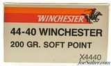 Winchester 44-40 Hunting Ammunition 200 Grain Soft Point 50 Rounds - 2 of 3