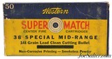 Western Super Match 38 Special Mid-Range Ammo Clean Cutting Bullet - 1 of 5