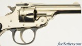Beautiful Hopkins & Allen Safety Police Top Break 32 Revolver C&R - 3 of 11