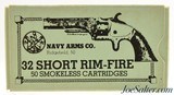 Full Box Navy Arms 32 Short Rim Fire Ammo 50 Rounds - 1 of 3