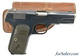 Colt 1903 Type III Pocket Hammerless 32 ACP + Audley Holster & 2 Tone Mag C&R - 1 of 14