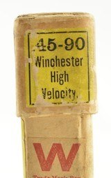 Partial Box Winchester 45-90 High Velocity Smokeless Ammo Model 1886 - 3 of 9