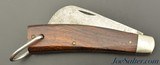 Schrade Walden Lineman's Skinning Knife Cocobola Hawkbill 136 - 7 of 7