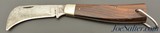 Schrade Walden Lineman's Skinning Knife Cocobola Hawkbill 136 - 1 of 7