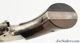 Excellent Ejector Variant Lowell Arms Co. S&W Marked 22 Pocket Revolver Antique - 11 of 12