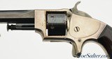 Excellent Ejector Variant Lowell Arms Co. S&W Marked 22 Pocket Revolver Antique - 6 of 12
