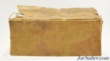 Open 52 Cal Packet Linen Cartridges For Sharps Carbine Watervliet Arsenal 1865 - 2 of 4