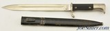 WWII German Army Dress Bayonet with Scabbard E. Pack & Sohne - 2 of 9