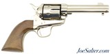 "Longhorn" 357 Mag Nickel SAA American Western Arms Cowboy Action - 1 of 13