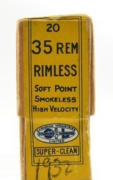 Dominion/Cil Factory Sealed Reference Box of 35 Remington - 5 of 6