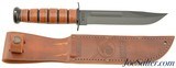 Ka-Bar Military Fighting Utility Knife Plain USMC - 1 of 11