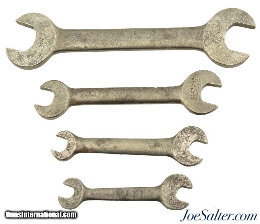 Set of 4 Antique Winchester Mechanics Wrenches