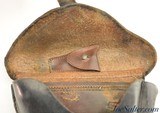 WWI German Military P08 Luger Holster Black 1916 - 4 of 6