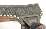 Vintage Alfonso of Hollywood Fast Draw Leather Holster Black - 3 of 10