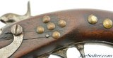 US Model 1836 Percussion Conversion Pistol by Johnson With Brass Tack Decorations - 15 of 15
