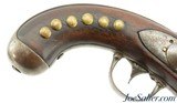 US Model 1836 Percussion Conversion Pistol by Johnson With Brass Tack Decorations - 2 of 15