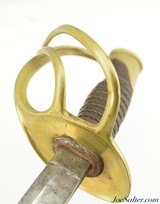 Civil War US Model 1860 Cavalry Saber by Ames "ADK" - 10 of 13