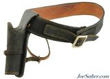 Vintage Alfonso of Hollywood Fast Draw Blk Leather Holster