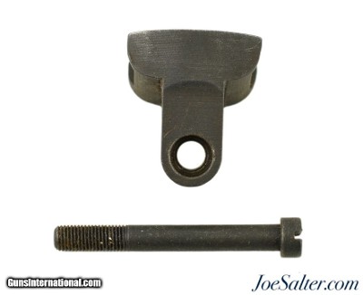 M1 Carbine Type 3 Recoil Plate and Screw Marked for I.B.M. Production