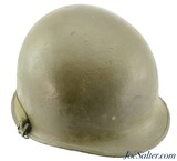 WWII Front-Seam M1 Helmet Identified - 1 of 10