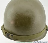 WWII Front-Seam M1 Helmet Identified - 4 of 10