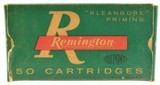 Remington 22 Rem CF Jet Magnum-40 gr. soft Point S&W Model 53 Revolver - 1 of 3