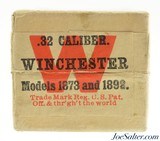 Excellent Winchester 32 WCF Full Box Ammo 1907 Models 1873 & 1892 - 5 of 8