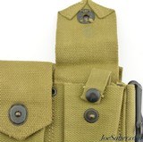 WWII Original M1923 Cartridge Belt Burlington Mills 1943 - 3 of 5