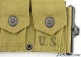 WWII Original M1923 Cartridge Belt Burlington Mills 1943 - 2 of 5