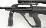 Pre-Ban Steyr AUG/SA-A1 With Special Receiver, Hensolt Scope, and Black Stock - 13 of 15