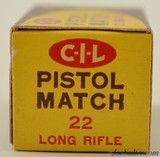 CIL 22LR Pistol Match Ammo 1957-1960 - 4 of 6