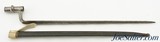 Belgium M1867/41 Albini- Braendlin Socket Bayonet w/ Scabbard - 2 of 9