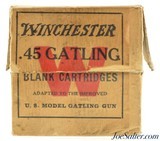 Rare Custom Order Winchester 45 Gatling Blank Ammo Full Box 25 Rds. - 2 of 7