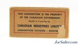 CIL Canadian Govt .22 LR 1954 Box - 4 of 5