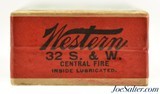 Excellent Sealed! Western 32 S&W Ammo Box Diamond Logo Nublend Powder - 5 of 6