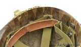 Early WWII Front-Seam Fixed Bale M1 Helmet - 8 of 15